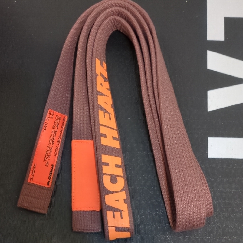 Hyperfly JIU-JITSU BROWNBELT A2 YOU CANT TEACH HEART EDITION. SIZE A2